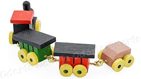 Odoria 1/12 Miniature Train Dollhouse Nursery Accessories