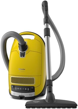 Miele Complete C3 Calima Bagged Canister Vacuum Cleaner with Turbobrush floorhead, Suitable for Low-Medium Pile Carpet and Hard Floors