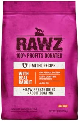 Rawz Dehydrated Chicken, Turkey & Chicken Recipe Natural Meal Free Dry Cat Food (3.5 Pound (Pack of 1), Chicken & Turkey)