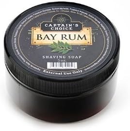 Captain's Choice BAY RUM Shaving Soap - 5 oz.