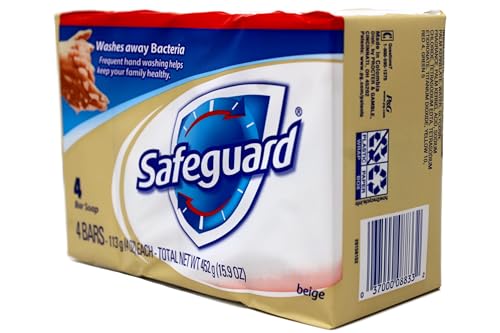 Antibacterial Bath Bar Soap (1 Pack of 4 bars)