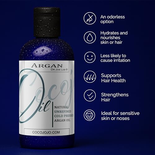 Argan Oil -Cold Pressed 16 oz 100% Pure Natural Extra Virgin Unrefined Grade-a Argan Moroccan Marrakesh Oil Moisturizer Hair Face Lips Body Scalp Skin Hair