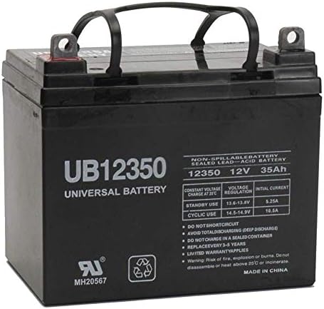 Universal Power Group 12V 35AH Battery for John Deere Lawn Garden Tractor Riding Mower SLA