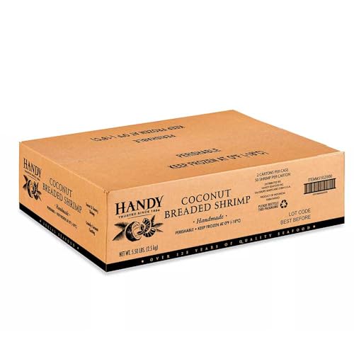 Handy Coconut Breaded Shrimp -- 100 per case.