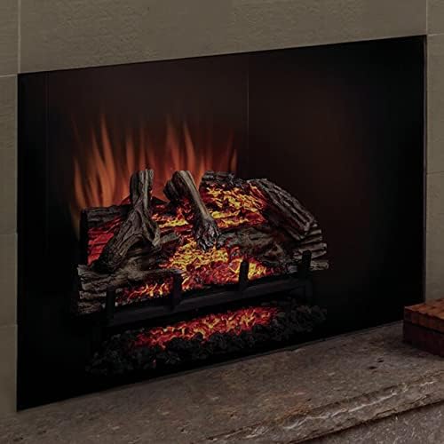 Napoleon Woodland 27 - NEFI27H - Electric Log Set, Electric Fireplace, 27-in, Hand Painted Realistic Logs, High Intensity LED Lights, Realistic Fire, Glowing Logs, Fireplace Insert, Remote Included