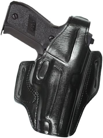YT HOBBY Handmade Leather OWB Carry Two Slot Thumb Break Gun Holster for Sig P226