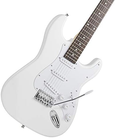 Ashthorpe 39-Inch Electric Guitar (Blue-Black), Full-Size Guitar Kit with Padded Gig Bag, Tremolo Bar, Strap, Strings, Cable, Cloth, Picks
