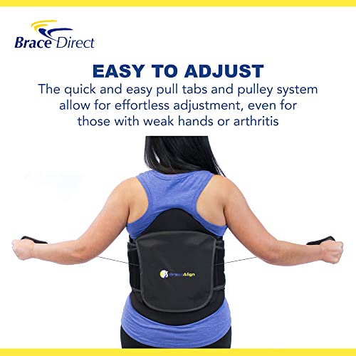 VertebrAlign LSO, Lumbar Back Brace, Herniated Disc, L0650 | Adjustable lumbar support brace eases bulging disc, sciatica, spinal stenosis & post-op back pain. Men & women. L0631, L0648