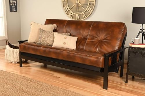 Leather 6000 Series Futon Mattresses Vertical Innerspring Full Size (Java)