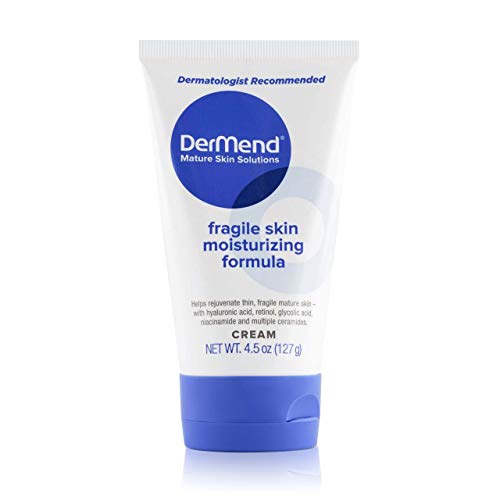 DerMend Fragile Skin Moisturizer 4.5 oz - Firms Aging Skin & Mature Skin | Specialized Formula to Restore & Rejuvenate Mature Skin