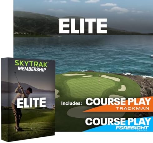 ST MAX Golf Launch Monitor - Software Membership Options – Includes 14 Day Trial + Speed Training, Indoor Simulator with Ball Speed, Launch Angle & Spin Data