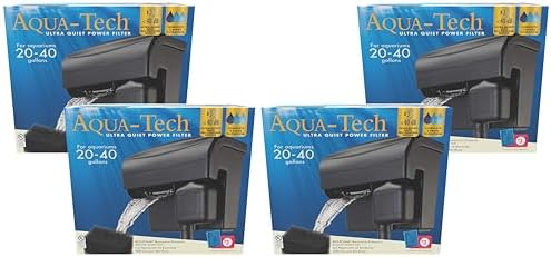 Aqua-Tech Ultra Quiet Power Filter, For Aquariums 20-40 Gallons