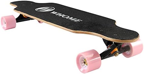 WHOME Longboard Skateboard - 31" Small Long Boards for Adults/Kids Teenagers/Girls Beginners/Boys Pro Cruiser Dancing Longboards with T-Tool