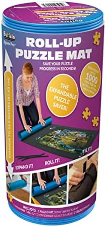 Buffalo Games - Roll-Up Puzzle Mat - Felt Saver Mat, Fits Up to 1500pc