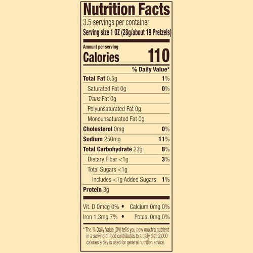 Snyder's of Hanover Mini Pretzels, 100 Calorie Individual Packs, 36 Ct
