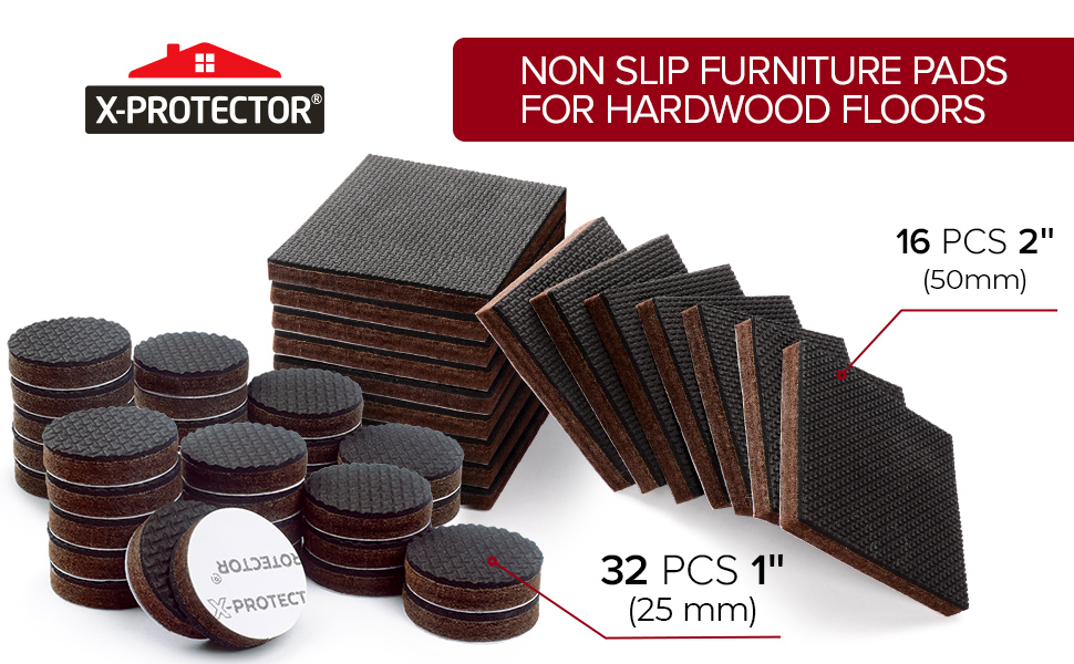 non-slip furniture pads