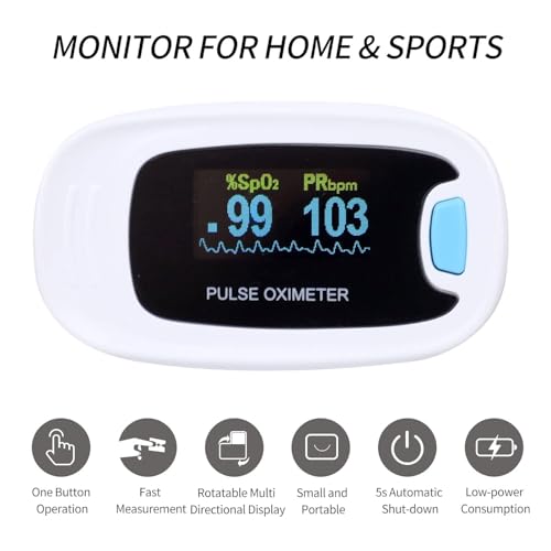 CONTEC CMS50NA Pulse Oximeter SpO2 and PR Value Waveform Blood Oxygen Neck/Wrist Corda