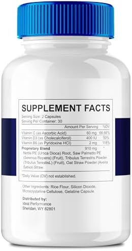 ProstaBliss Prostate Capsules - Official ProstaBliss Supplement Pills - Maximum Strength, All Natural Formula Support Prostate Health