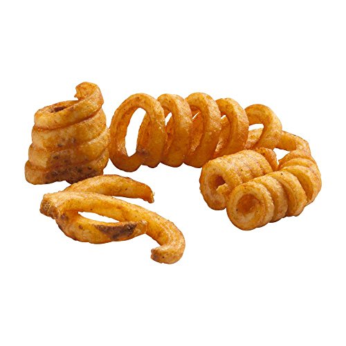 Simplot SeasonedCrisp Savory Loops French Fry, 5 Pound -- 6 per case.