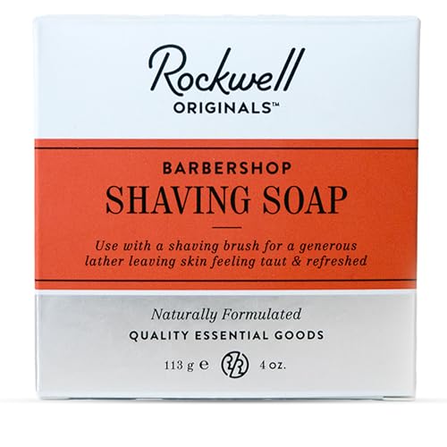 Rockwell Babershop Shaving Soap | Formulated with Shea Butter