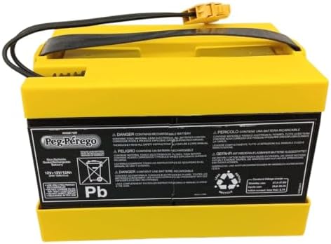 Peg Perego Official 24 Volt Replacement Battery for Ride on Toys, All Season Performance, Works with Licensed Peg Perego Ride on Toys