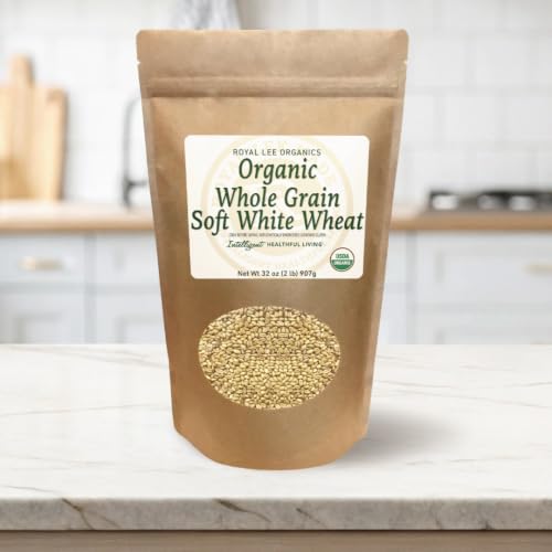 Royal Lee Organics Organic Soft White Wheat Berries 10 lb bag