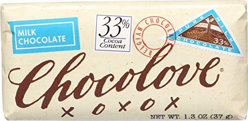 Chocolove Pure Milk Chocolate Mini Bar, 1.3000-ounces (Pack of 12)