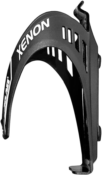 XLAB Xenon Cage – Water Bottle Holder for Triathlon and Road Bikes 8 pounds of Grip Force – Matte Black