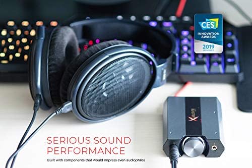 Sound BlasterX G6 Hi-Res 130dB 32bit/384kHz Gaming DAC, External USB Sound Card with Xamp Headphone Amp, Dolby Digital, 7.1 Virtual Surround Sound