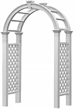 Nantucket Legacy 60"W x 94"H Vinyl Arbor