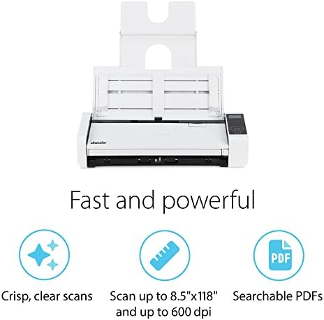 Doxie Pro - Duplex Document Scanner and Receipt Scanner for Home and Office with Amazing Software for Mac and PC