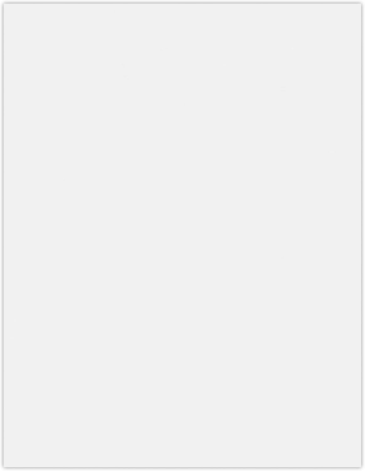 LUXPaper 8.5" x 11" Paper | Letter Size | White | 80lb. Text | 100% Recycled | 50 Qty