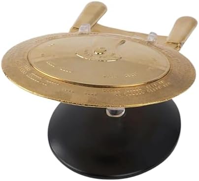Eaglemoss Star Trek Starship Replica | 18K Gold USS Enterprise NCC-1701-D