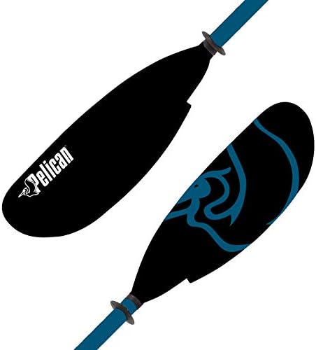 Pelican Vesta Kayak Paddle | Aluminum Shaft with Nylon Reinforced Blades | Lightweight, Adjustable| Perfect for Kayaking - Premium Quality Material