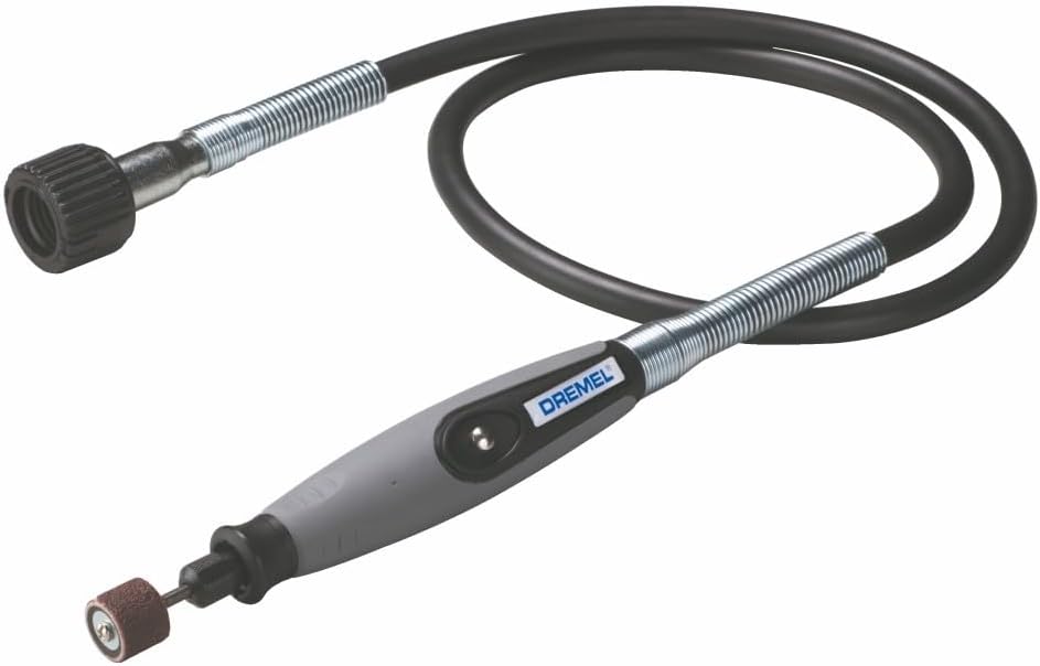Dremel Flex Shaft Attachment with Comfort Grip and 36" Long Cable - Engraver, Polisher, and Mini Sander for Detail Metal Engraving, Wood Carving