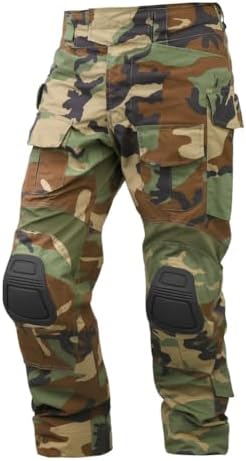 KRYDEX Tactical Men's G3 Combat Pants with Knee Pads