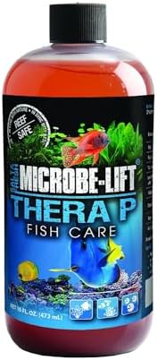 MICROBE-LIFT THERAPH16 TheraP Fish Care Treatment for Freshwater and Saltwater Home Aquariums and Tanks, 16 Ounces