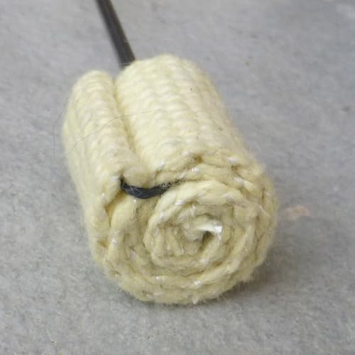 Fire Eating / Fleshing Torches - Rubber Grips, Stainless Steel Shaft, Wick made of Kevlar, By:Trick Concepts