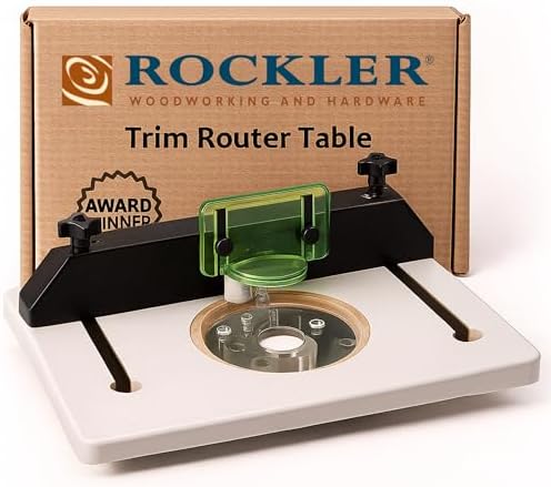 Rockler Trim Router Table with Bit Guard