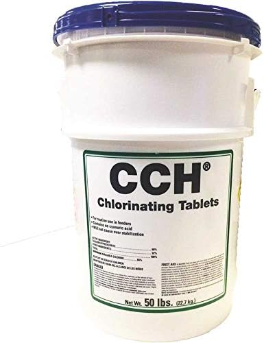 CCH Calcium Hypochlorite 2-5/8 in. Tablets, 50 lbs. 23220