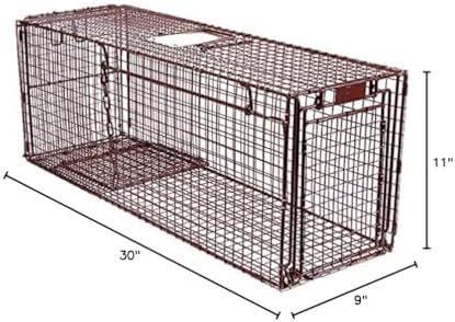 Tru Catch 30LTD Humane Live Animal Trap - Easy & Safe Catch & Release for Cats, Rabbits