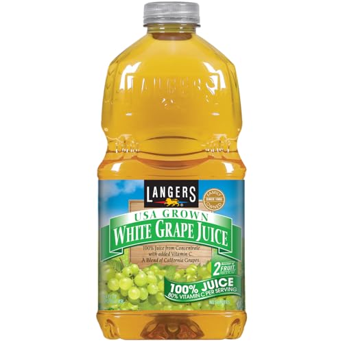 Langers 100% USA Grown Juice, Concord Grape, 64 Fl Oz (Pack of 8)