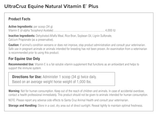 Ultracruz Equine Natural Vitamin E® Plus, 2 lb