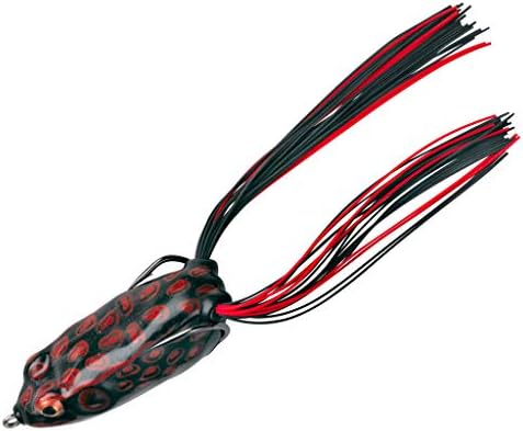 Booyah Pad Crasher Topwater Bass Fishing Hollow Body Frog Lure with Weedless Hooks