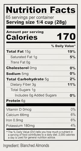 Anthony's Blanched Almond Flour, 2 lb, Finely Ground, Gluten Free, Non GMO, Vegan, Keto Friendly