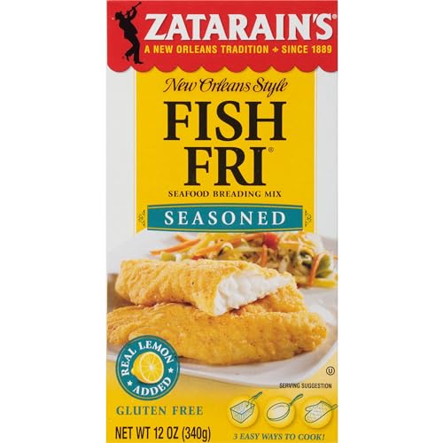 Zatarain's Seasoned Fish Fri Seafood Breading Mix, 5.75 lb