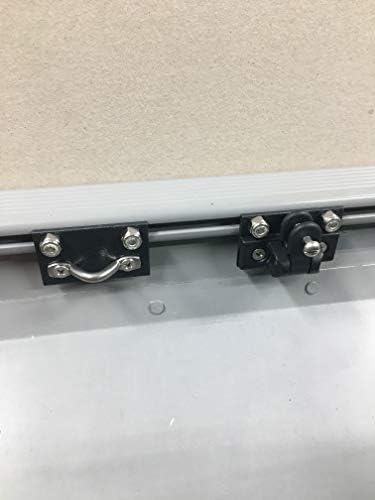 Outdoorsmen's Depot Compatible with Tracker Boats Guide V-14 Versatrack Bimini Top Brackets Custom 2-Hinge Accessories USA
