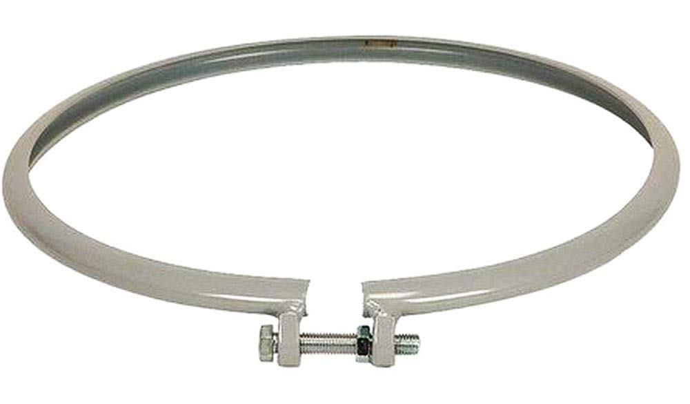 55 Gal Steel Drum Open-Head| Black | Metal Barrel | Non-Lined Interior | Bolt Ring Closure