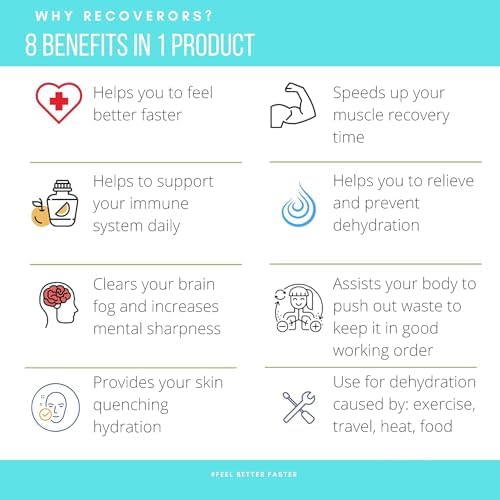 8 in 1 Electrolyte Powder & Vitamin C Defense Hydration, Dual Keto Food Friendly & Potassium Supplement Booster