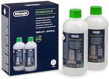 De'Longhi EcoDecalk Universal Descaler, for Coffee Machines 16.90 oz | Safe Formula, Universally Compatible, 15 Month Supply, Easy to Use
